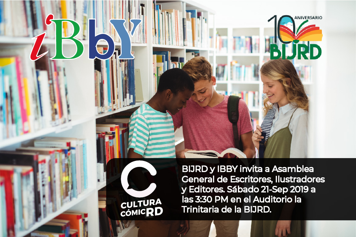 IBBY y BIJRD invitan a Asamblea de Escritores e Ilustradores - Cultura Cómic RD