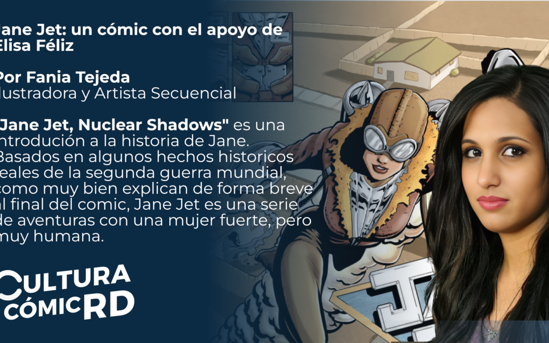 Jane Jet, un cómic con Elisa Féliz